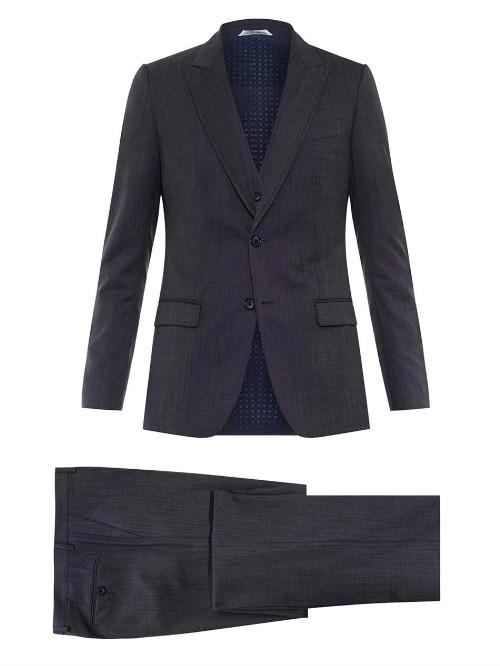 Dolce & Gabbana Three-piece Wool Suit