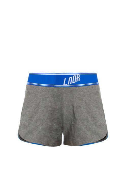 Matchesfashion.com Lndr - Track Performance Shorts - Womens - Grey