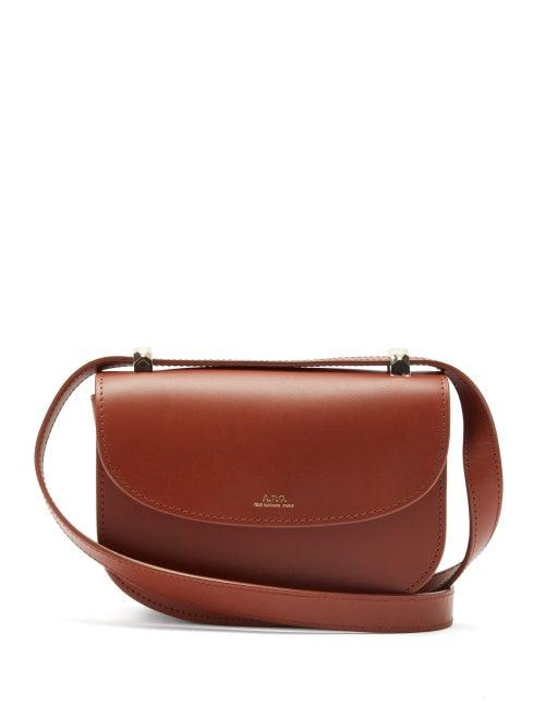 Matchesfashion.com A.p.c. - Genve Leather Cross-body Bag - Womens - Tan