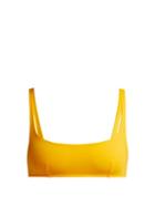 Matchesfashion.com Araks - Quinn Bikini Top - Womens - Yellow