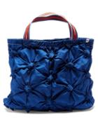 Charles Jeffrey Loverboy - Spike-embroidered Denim Tote Bag - Mens - Blue