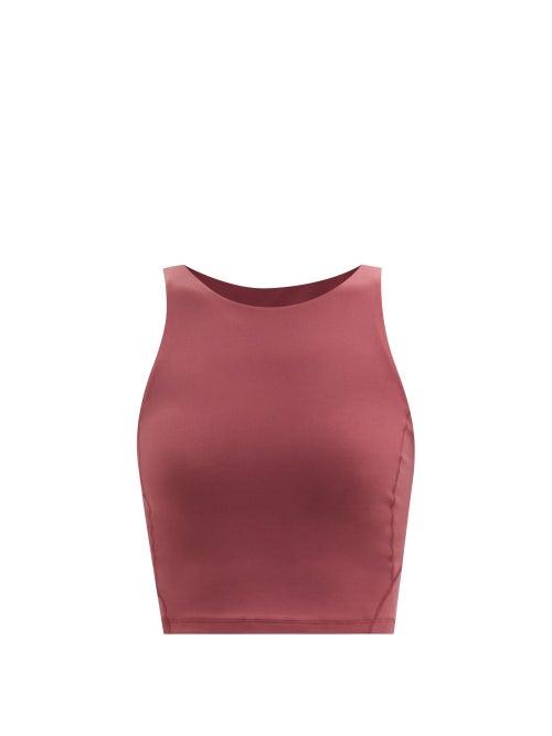 Lululemon - Align Cropped Tank Top - Womens - Burgundy
