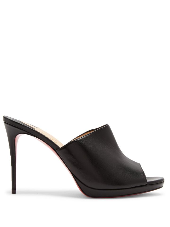 Christian Louboutin Pigamule Leather Mules