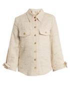 Chloé Flecked Cotton-blend Shirt