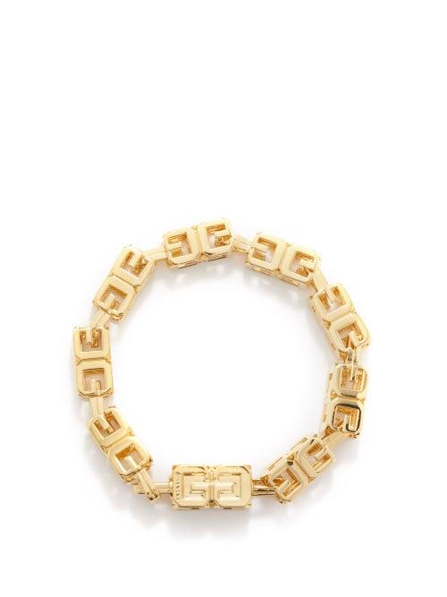 Givenchy - G Cube Chain Bracelet - Womens - Gold