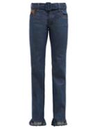 Matchesfashion.com Prada - Ruffle Cuffed Jeans - Womens - Denim