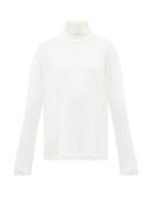 Matchesfashion.com Frances De Lourdes - Simon Roll Neck Cashmere Blend Sweater - Womens - Ivory