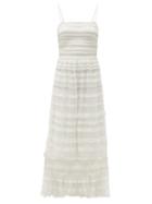 Matchesfashion.com Temperley London - Promise Embellished-tulle Dress - Womens - White