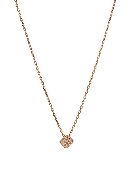 Noor Fares Cube Diamond & Yellow-gold Necklace