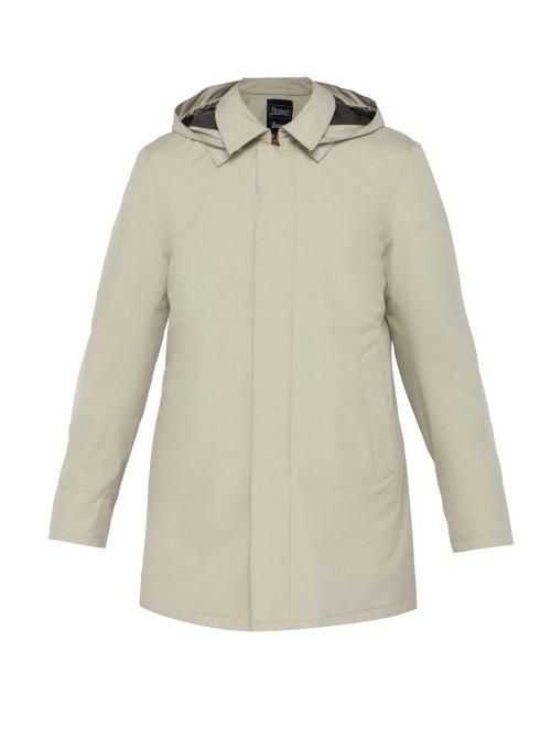 Matchesfashion.com Herno - Laminar Hooded Overcoat - Mens - Beige