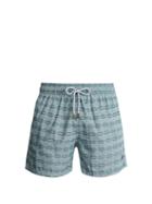 Matchesfashion.com Retromarine - Ball Print Swim Shorts - Mens - Green
