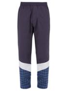 Matchesfashion.com Vetements - Contrast Panel Cotton Track Pants - Mens - Purple Multi