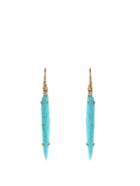 Irene Neuwirth Diamond, Turquoise & Yellow-gold Earrings