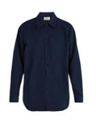 Acne Studios Military Brushed Cotton-blend Shirt