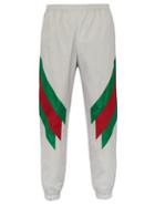 Matchesfashion.com Gucci - Side Stripe Track Pants - Mens - Grey Multi