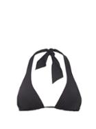 Matchesfashion.com Dolce & Gabbana - Halterneck Bikini Top - Womens - Black