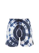 Matchesfashion.com Loewe Paula's Ibiza - Tie-dye Print Swim Shorts - Mens - Blue