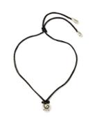 Sophie Buhai - Nautilus Sterling-silver And Silk Choker - Womens - Silver