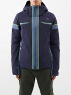 Kjus - All Timer Hooded Ski Jacket - Mens - Blue Navy