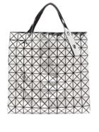 Matchesfashion.com Bao Bao Issey Miyake - Platinum Large Metallic Pvc Tote Bag - Womens - Silver