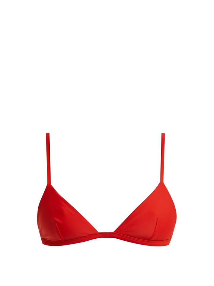 Matteau The Petite Triangle C-d Bikini Top