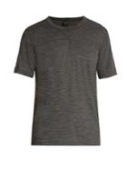 Adidas By Day One Crew-neck Wool-blend T-shirt