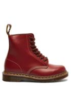 Dr. Martens - 1460 Leather Boots - Womens - Burgundy
