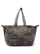 Matchesfashion.com Acne Studios - Logo-print Cotton-canvas Tote Bag - Womens - Grey Multi