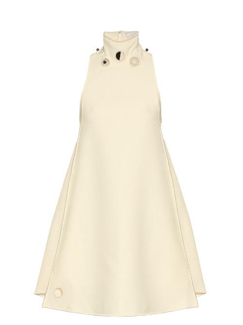 Thomas Tait High-neck A-line Crepe Dress