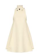 Thomas Tait High-neck A-line Crepe Dress