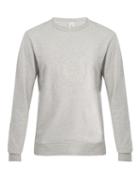 Matchesfashion.com S0rensen - Dancer Embossed Logo Cotton Sweatshirt - Mens - Grey