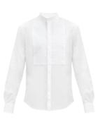 Matchesfashion.com Bourrienne Paris X - Nocturne Square-bib Cotton-poplin Shirt - Mens - White