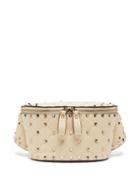 Matchesfashion.com Valentino - Rockstud Spike Quilted Leather Belt Bag - Womens - Ivory