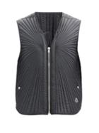 Matchesfashion.com Moncler + Rick Owens - V-neck Quilted Down Gilet - Mens - Black