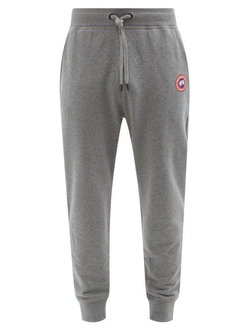 Canada Goose - Huron Organic-cotton Jersey Track Pants - Mens - Grey