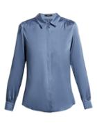 Matchesfashion.com Weekend Max Mara - Afone Shirt - Womens - Blue