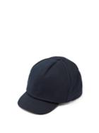 Matchesfashion.com Raf Simons - Doubled Cotton Cap - Mens - Dark Navy
