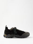 Our Legacy - Gabe Trek-sole Suede Trainers - Mens - Black Grey