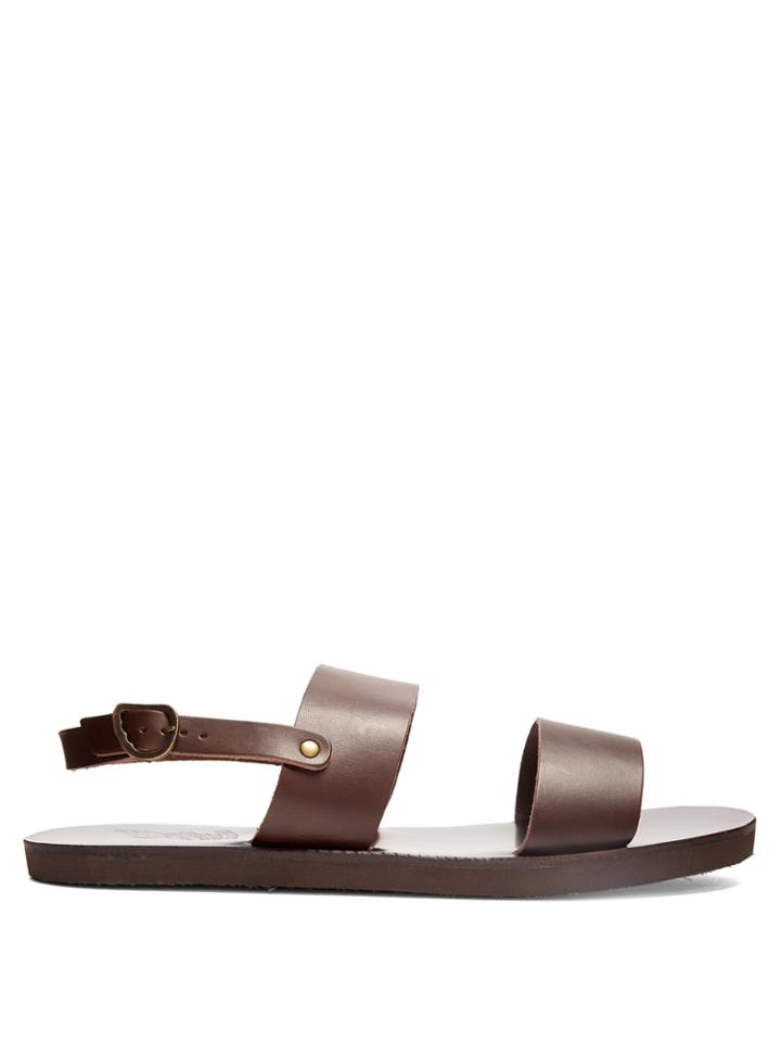 Ancient Greek Sandals Dinatos Leather Sandals