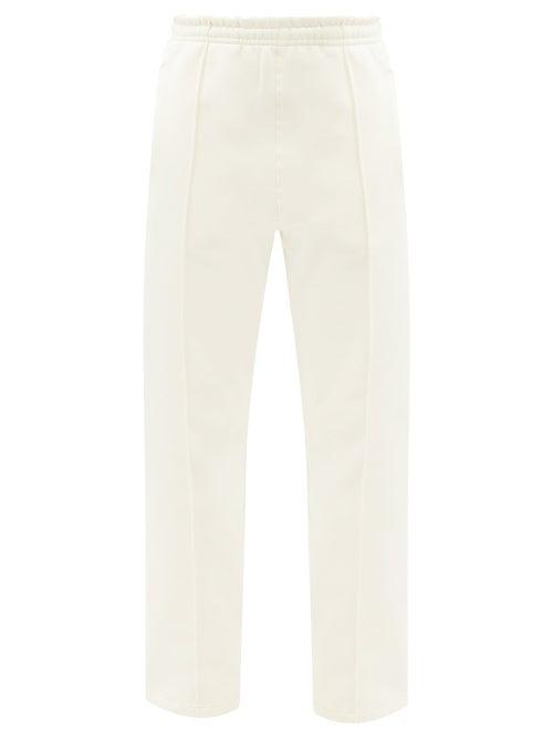 Matchesfashion.com Vaara - Side-stripe Cotton-blend Track Pants - Womens - White