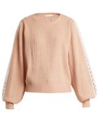 See By Chloé Balloon-sleeved Wool-blend Sweater