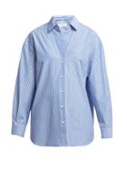 Matchesfashion.com Weekend Max Mara - Locusta Shirt - Womens - Blue Stripe