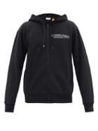 Matchesfashion.com 7 Moncler Fragment - Thunderbolt Project Hooded Zip-up Sweatshirt - Mens - Black