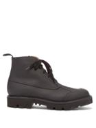 Grenson - Jack Rubberised-leather Boots - Mens - Black