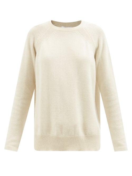 Derek Rose - Daphne Cashmere Pyjama Sweater - Womens - Cream