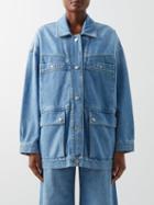 Isabel Marant - Paolo Patch-pocket Denim Shirt - Womens - Light Denim