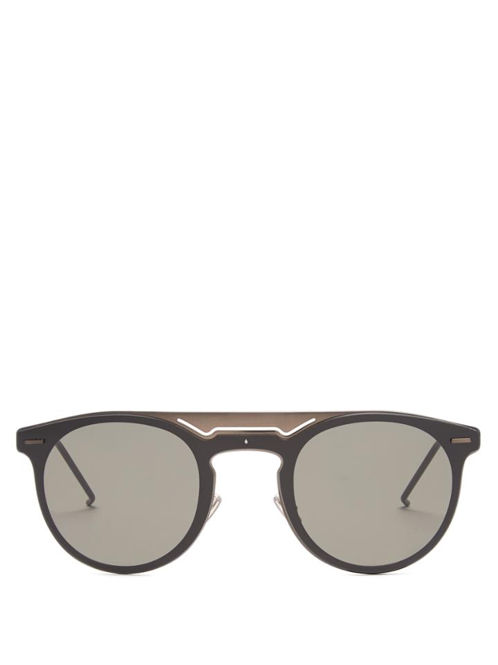 Dior Homme Sunglasses Dior0211s Round-frame Sunglasses