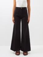 Joseph - Brompton Wide-leg Jeans - Womens - Black