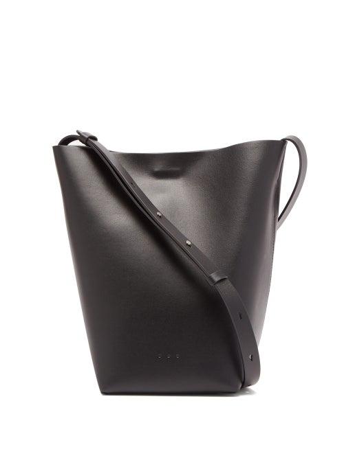 Matchesfashion.com Aesther Ekme - Sac Large Leather Cross-body Bag - Womens - Black