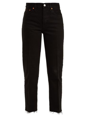 Re/done Originals Stove Pipe High-rise Jeans